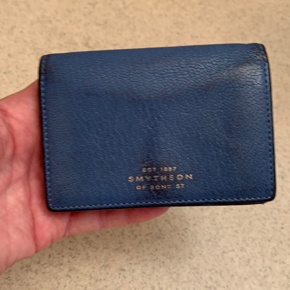 ✨SMYTHSON of Bond St. Leather Wallet/Card Holder